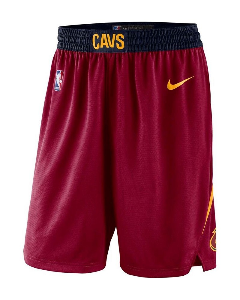 Men's Red 2019,20 Cleveland Cavaliers Icon Edition Swingman Shorts $37.79 Shorts