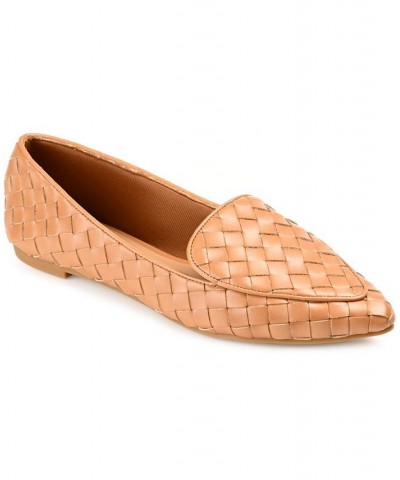 Women's Misty Woven Loafer Tan/Beige $36.75 Shoes