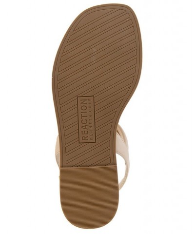 Women's Warren Slip-on Flat Sandals Tan/Beige $33.81 Shoes