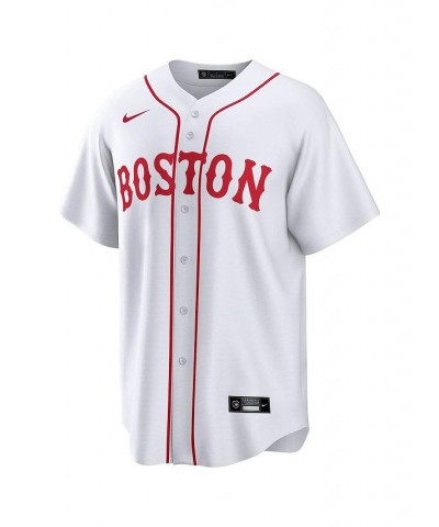 Men's White Boston Red Sox Alternate Replica Team Jersey $42.50 Jersey