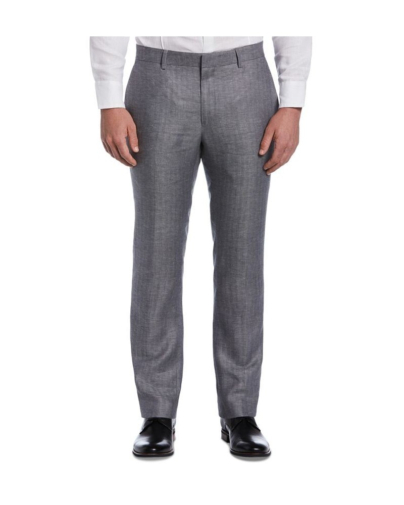 Men's Herringbone Linen Pants White $36.98 Pants