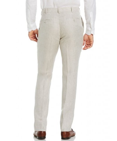 Men's Herringbone Linen Pants White $36.98 Pants