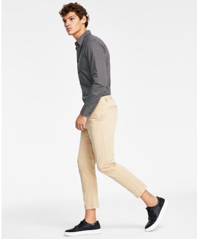 Men's Regular-Fit Wide Leg Jimi Pants Tan/Beige $42.12 Pants