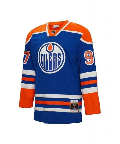 Men's Connor McDavid Blue Edmonton Oilers 2015 Blue Line Player Jersey $75.20 Jersey