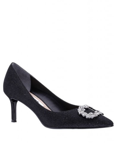 Women's Neya Evening Pumps Black $46.41 Shoes