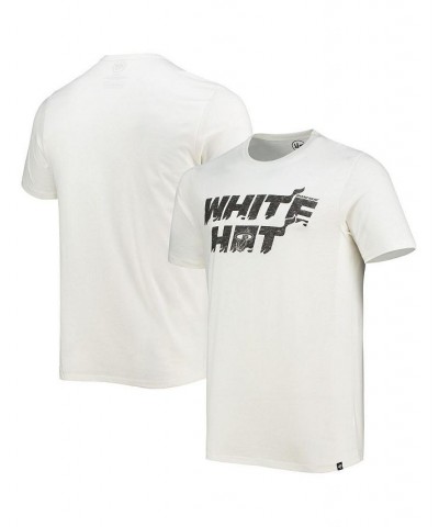 Men's White Miami Heat White Hot Hometown Regional T-shirt $15.84 T-Shirts