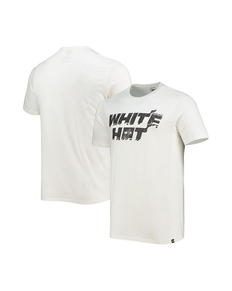 Men's White Miami Heat White Hot Hometown Regional T-shirt $15.84 T-Shirts