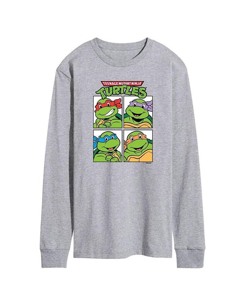 Men's Teenage Mutant Ninja Turtles T-shirt Gray $21.00 T-Shirts