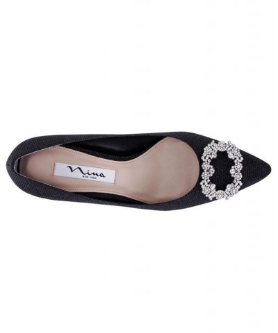 Women's Neya Evening Pumps Black $46.41 Shoes