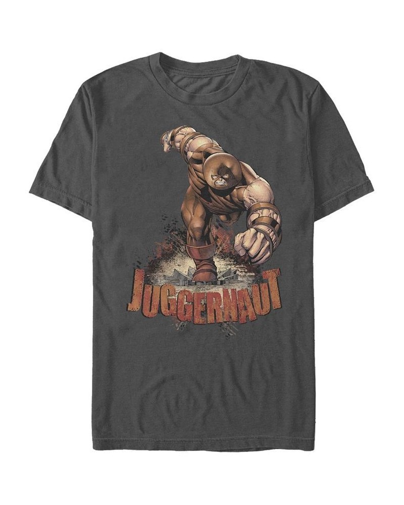 Men's Juggernaut Smash Short Sleeve Crew T-shirt Gray $15.40 T-Shirts