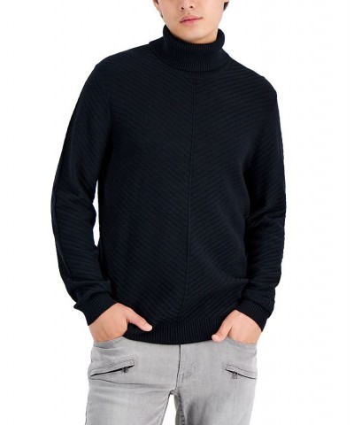 Men's Axel Turtleneck Sweater Black $19.24 Sweaters