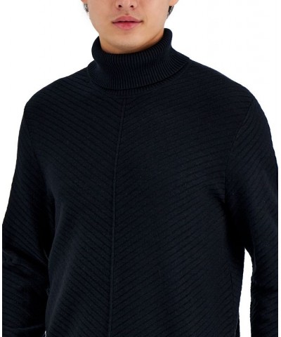 Men's Axel Turtleneck Sweater Black $19.24 Sweaters