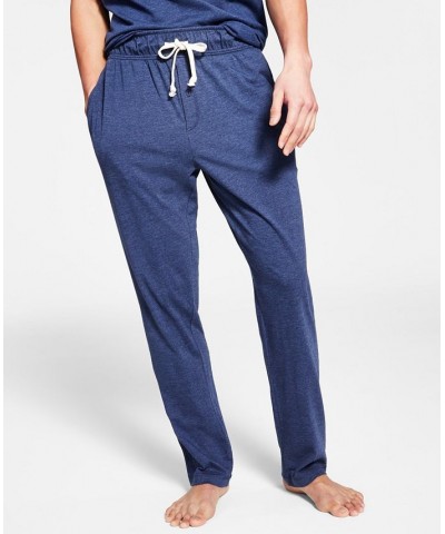 Men's Sunwashed Knit Pajama Tank & Pant Blue $14.32 Suits