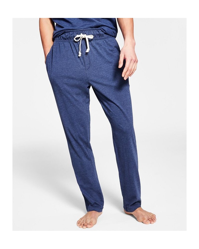 Men's Sunwashed Knit Pajama Tank & Pant Blue $14.32 Suits