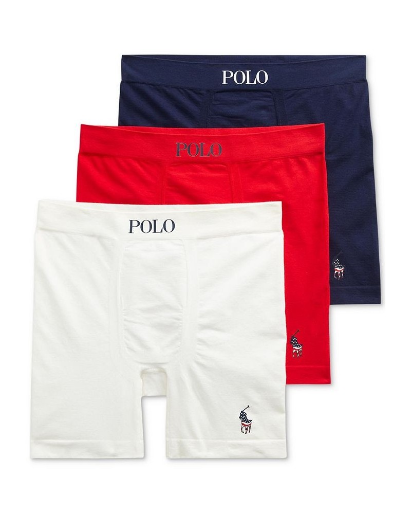 Men's 3-Pack Seamless Boxer Briefs PD03 $35.48 Underwear