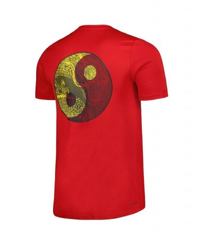 Men's Red Seattle Sounders FC Team Jersey Hook AEROREADY T-shirt $28.99 T-Shirts