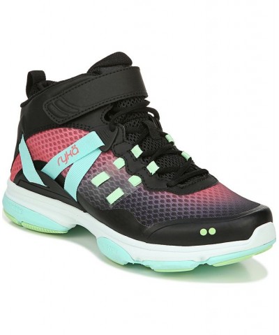 Devotion XT Women's Mid Top Training Sneakers Black $50.60 Shoes