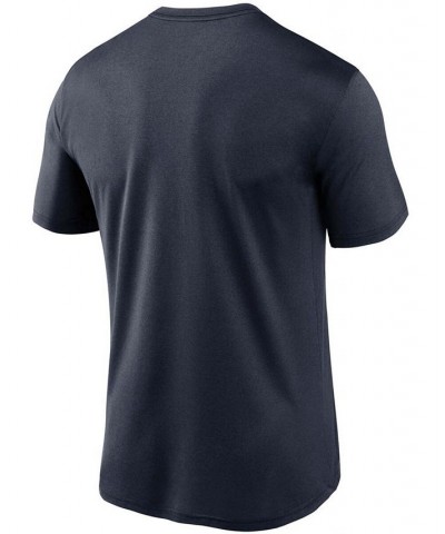 Men's Navy Chicago Bears Logo Essential Legend Performance T-shirt $23.99 T-Shirts