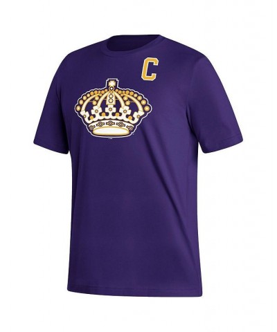 Men's Anze Kopitar Purple Los Angeles Kings Reverse Retro 2.0 Name and Number T-shirt $18.55 T-Shirts