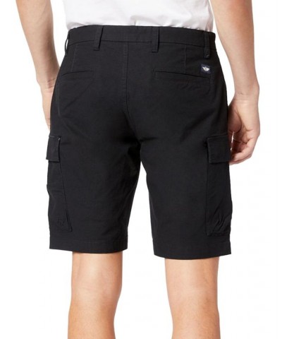 Men's Big & Tall Straight-Fit Smart 360 Tech™ Stretch Cargo Shorts Mineral Black $21.60 Shorts