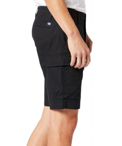 Men's Big & Tall Straight-Fit Smart 360 Tech™ Stretch Cargo Shorts Mineral Black $21.60 Shorts