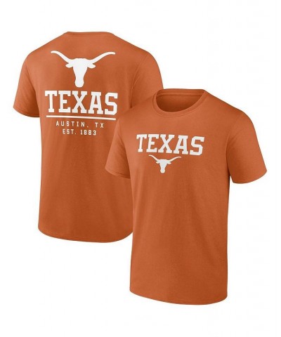 Men's Branded Texas Orange Texas Longhorns Game Day 2-Hit T-shirt $21.59 T-Shirts