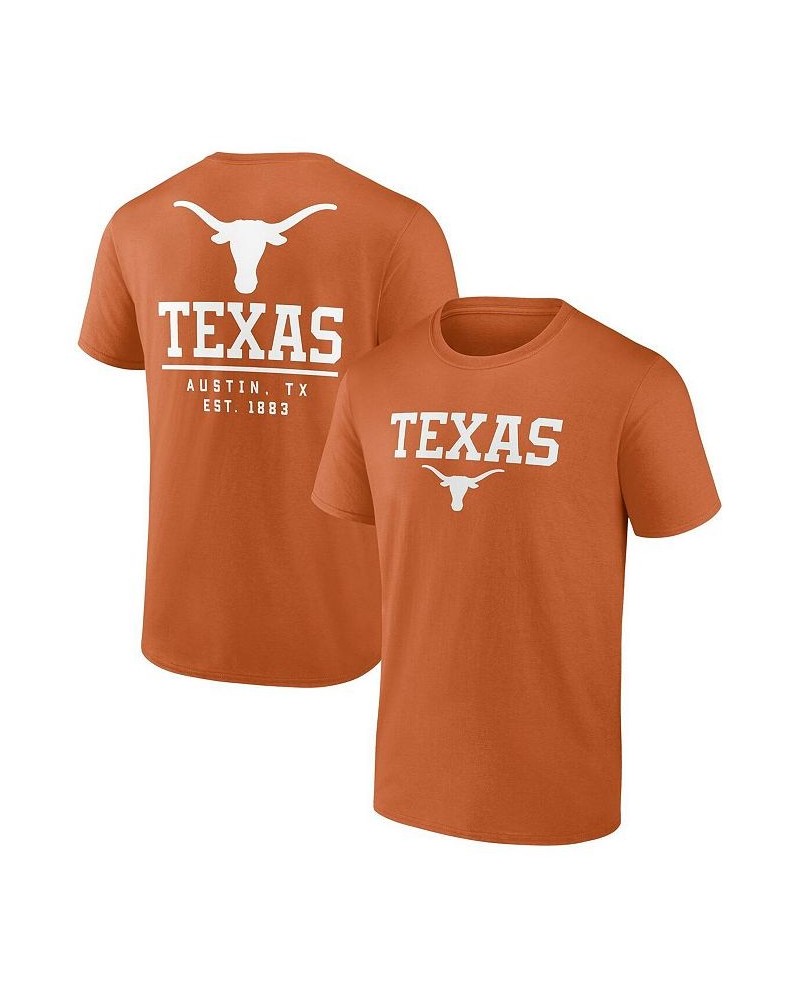 Men's Branded Texas Orange Texas Longhorns Game Day 2-Hit T-shirt $21.59 T-Shirts