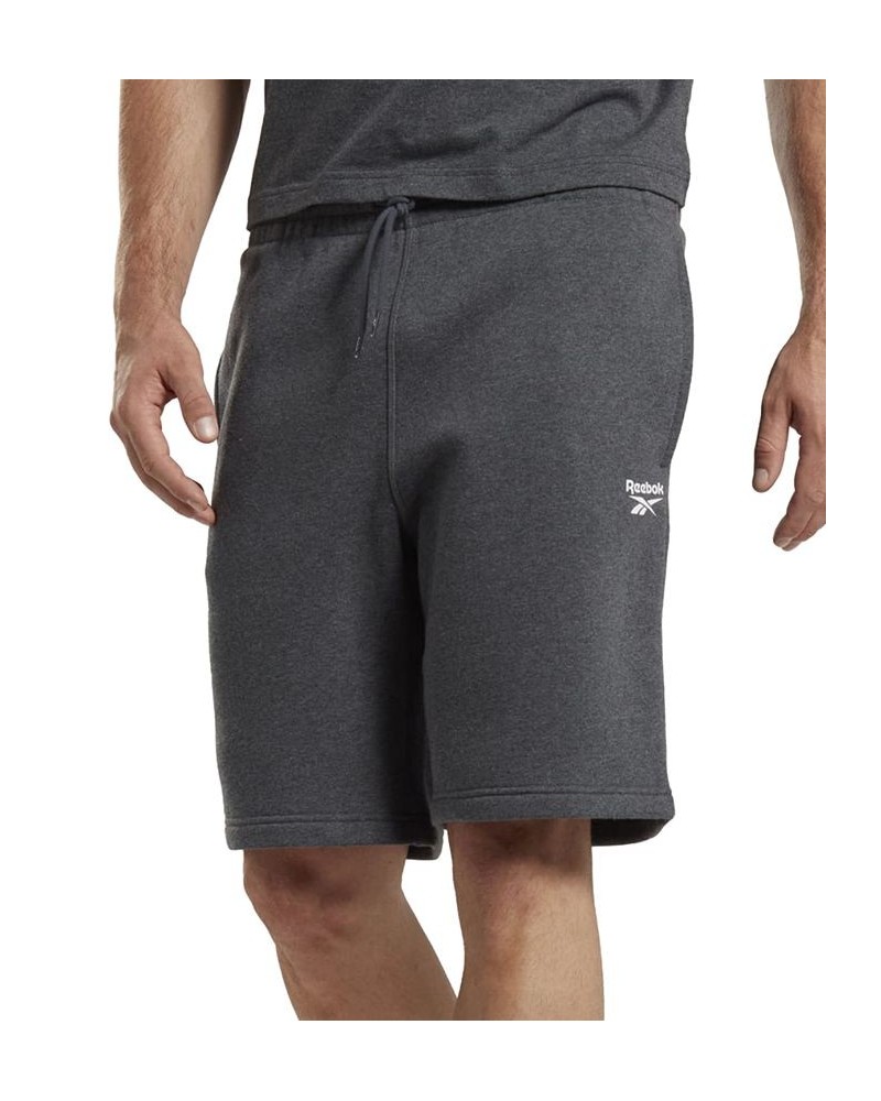 Men's Identity Regular-Fit Logo-Print Sweat Shorts DGH/White $16.49 Shorts