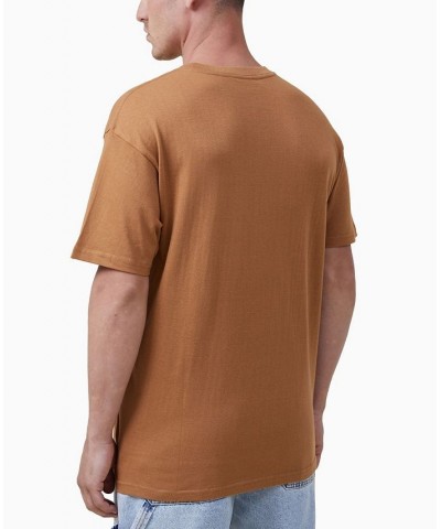 Men's Loose Fit Art Crew Neck T-shirt PD02 $20.64 T-Shirts