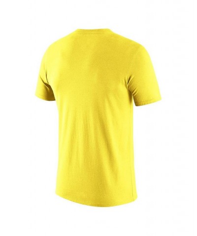 Men's Yellow Brazil National Team Lockup Legend Performance T-shirt $23.39 T-Shirts