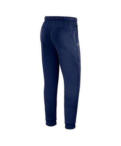 Men's Branded Navy St. Louis Blues Authentic Pro Travel and Training Sweatpants $38.00 Pants