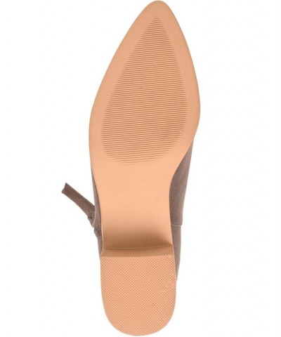 Women's Sadiya Bootie Tan/Beige $47.50 Shoes