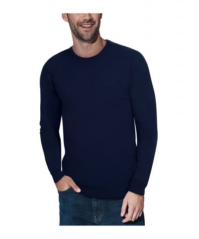 Men's Basic Crewneck Pullover Midweight Sweater PD08 $23.39 Sweaters