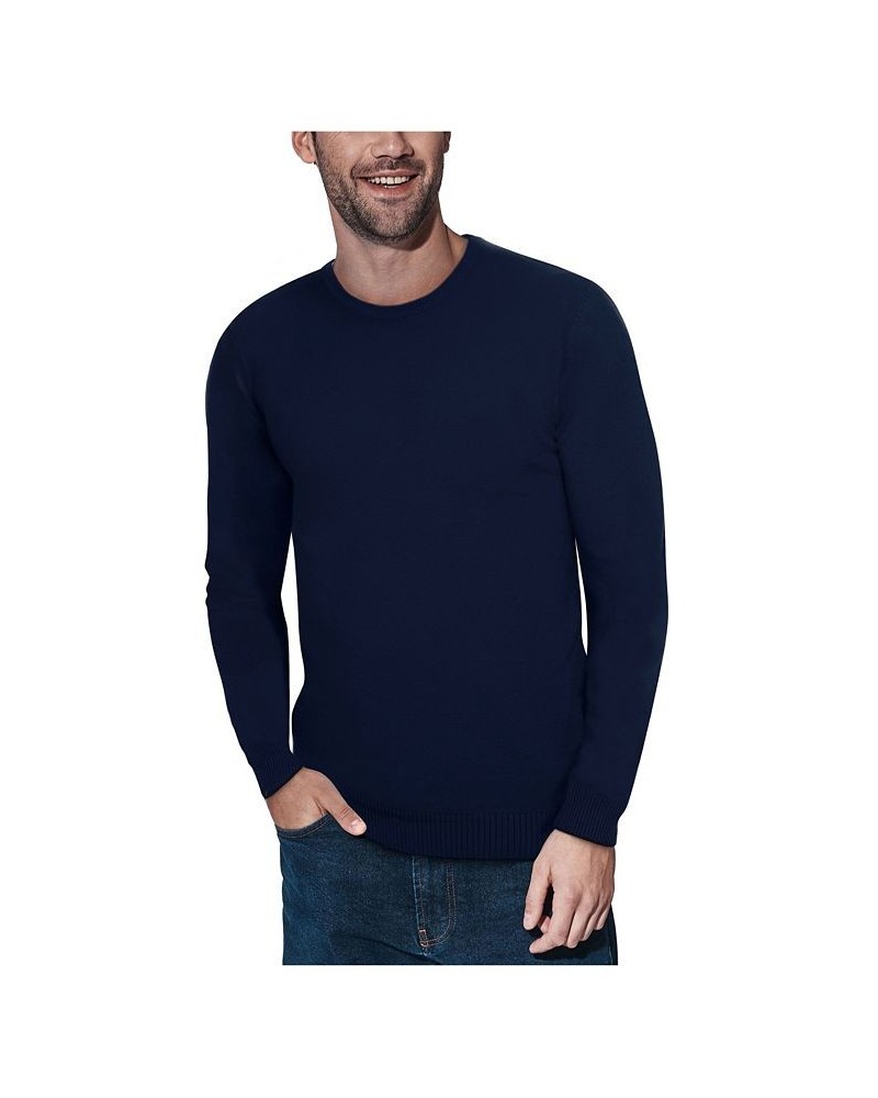 Men's Basic Crewneck Pullover Midweight Sweater PD08 $23.39 Sweaters