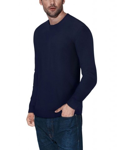 Men's Basic Crewneck Pullover Midweight Sweater PD08 $23.39 Sweaters