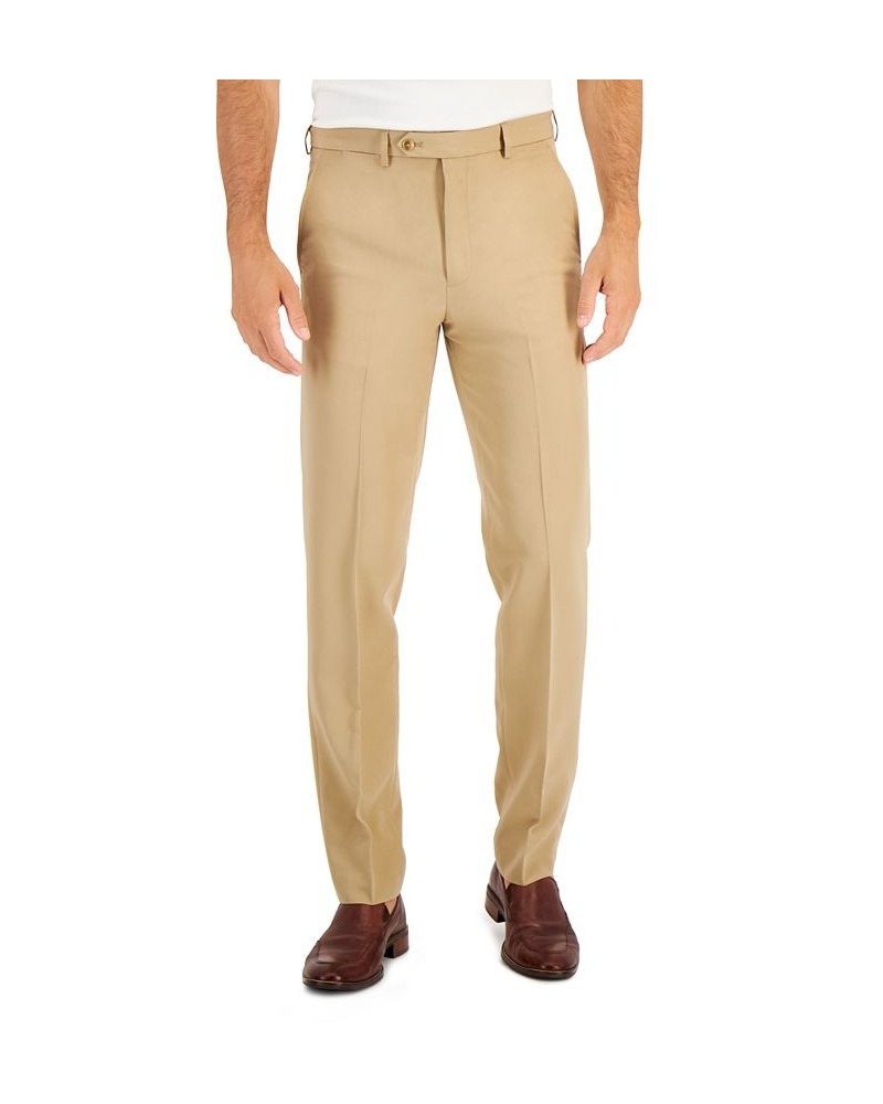 Men's Performance Stretch Dress Pants Camel $17.84 Pants