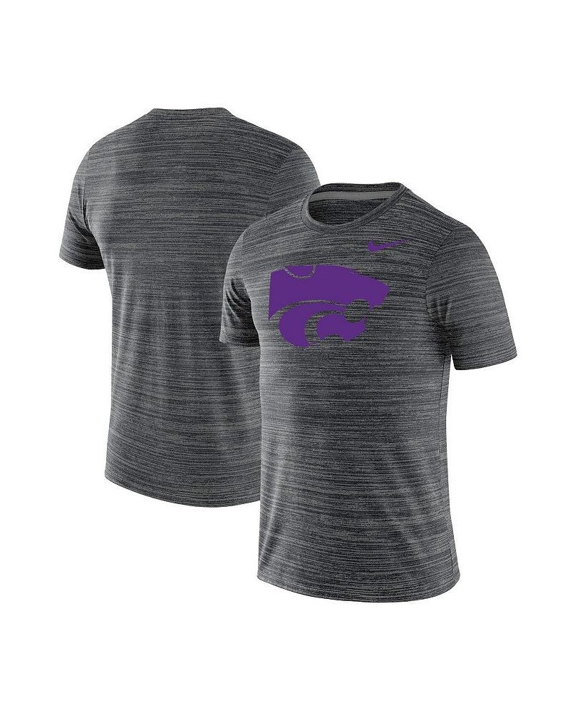 Men's Black Kansas State Wildcats Big and Tall Velocity Performance T-shirt $32.44 T-Shirts