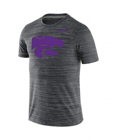 Men's Black Kansas State Wildcats Big and Tall Velocity Performance T-shirt $32.44 T-Shirts