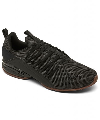 Men's Axelion Running Sneakers Puma Black, Gum $30.10 Shoes