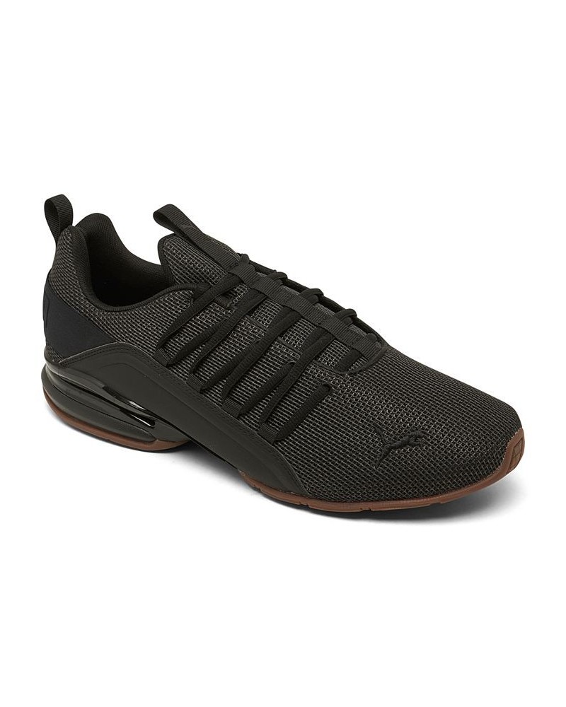 Men's Axelion Running Sneakers Puma Black, Gum $30.10 Shoes