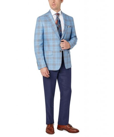 Slim Fit Patterned Linen Sportcoats PD03 $60.16 Blazers