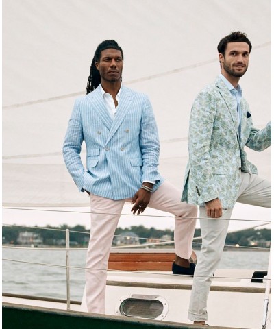 Slim Fit Patterned Linen Sportcoats PD03 $60.16 Blazers