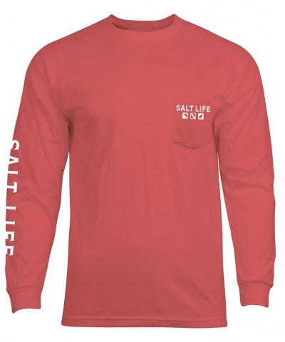 Men's Ocean to Ocean Long-Sleeve T-Shirt PD02 $14.40 T-Shirts