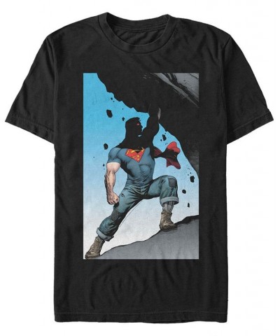 DC Men's Superman Super Strong Poster Short Sleeve T-Shirt $15.40 T-Shirts