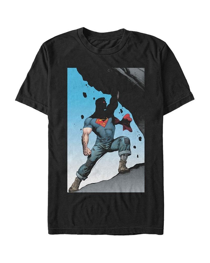 DC Men's Superman Super Strong Poster Short Sleeve T-Shirt $15.40 T-Shirts