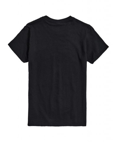 Men's Naughty Short Sleeve T-shirt Black $18.19 T-Shirts