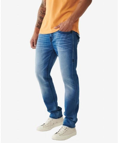 Men's Rocco Super T Flap Skinny Jeans Blue $68.37 Jeans