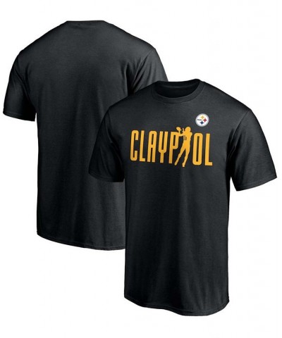 Men's Black Pittsburgh Steelers Checkdown Player Graphic Name Number T-shirt $20.05 T-Shirts