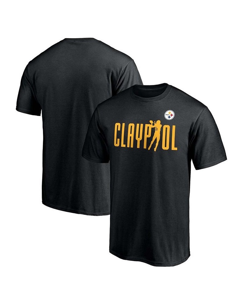 Men's Black Pittsburgh Steelers Checkdown Player Graphic Name Number T-shirt $20.05 T-Shirts