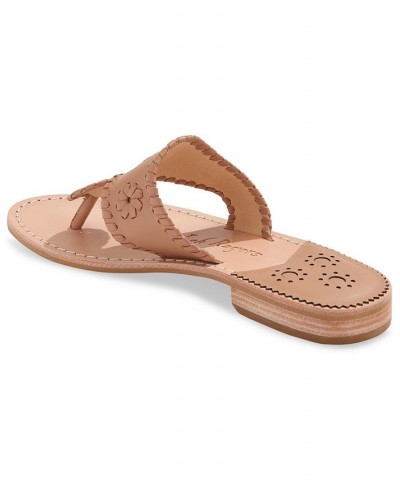 Women's Jacks Slip-On Flat Sandals PD06 $48.30 Shoes